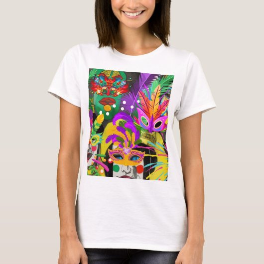Braziliaans carnaval t-shirt (Voorkant)