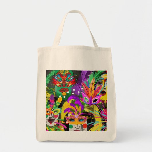 Braziliaans carnaval tote bag (Voorkant)