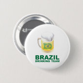 Braziliaans Drink team Ronde Button 5,7 Cm (Voorkant /achterkant)