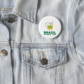 Braziliaans Drink team Ronde Button 5,7 Cm (In situ)