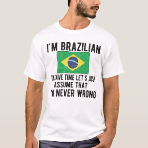 Braziliaans erfgoed - Braziliaanse vlag T-shirt