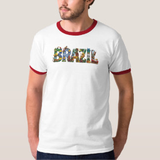 Braziliaans erfgoed, Samba, Regenwoud, Voetbal T-shirt