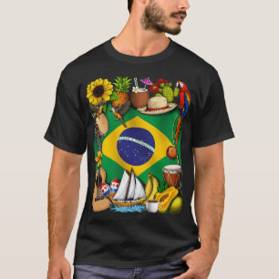 Braziliaans erfgoed t-shirt