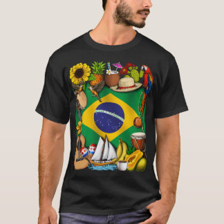 Braziliaans erfgoed t-shirt