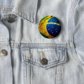 braziliaans_flag_ ronde button 5,7 cm (In situ)
