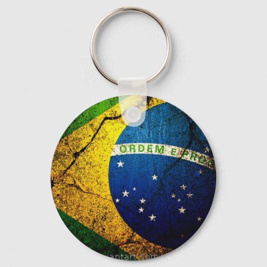 braziliaans_flag_ sleutelhanger (Voorkant)