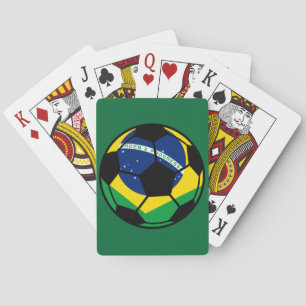 Braziliaans Football Pokerkaarten