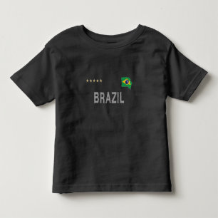 Braziliaans Football Ventilatorhart Shirt