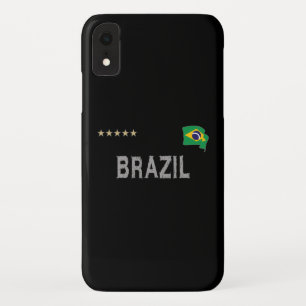 Braziliaans Football Ventilatorhart Shirt Case-Mate iPhone Case