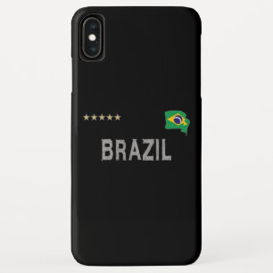 Braziliaans Football Ventilatorhart Shirt Case-Mate iPhone Case