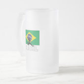 Braziliaans Football Voetbalteam Matglas Bierpul (Voorkant links)