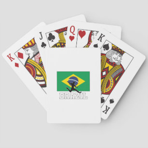 Braziliaans Football Voetbalteam Pokerkaarten