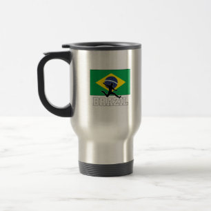 Braziliaans Football Voetbalteam Reisbeker