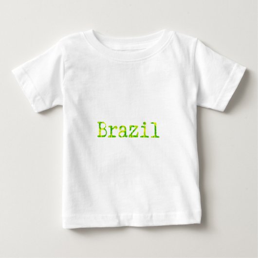 Braziliaans groen en geel lettertype