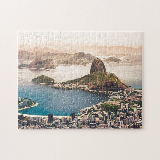 Braziliaans Iconisch Rio de Janeiro bovengrondse p Legpuzzel (Horizontaal)