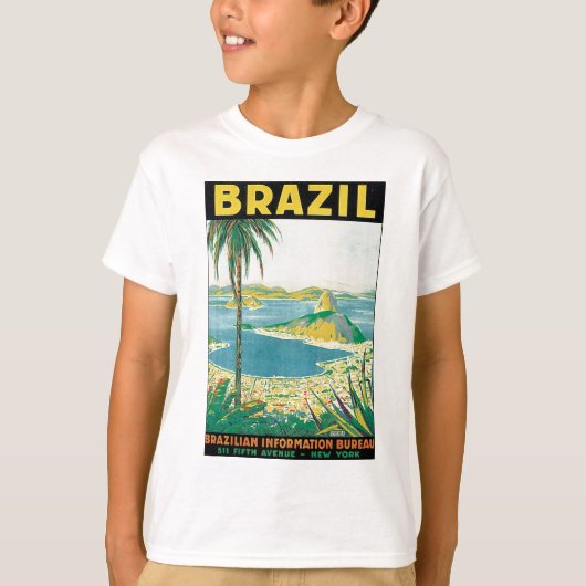 Braziliaans informatiebureau t-shirt (Voorkant)