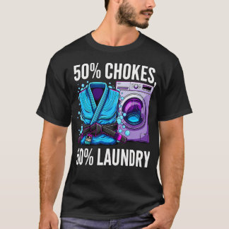 Braziliaans Jiu Jitsu 50 Wurgen 50 Wasmachines T-shirt