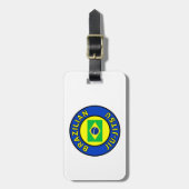 Braziliaans Jiu Jitsu Bagagelabel (Voorkant verticaal)