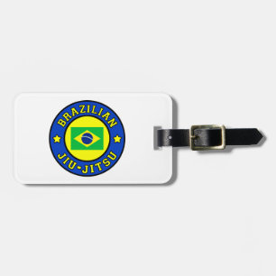 Braziliaans Jiu Jitsu Bagagelabel