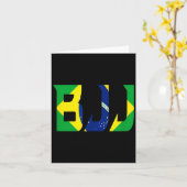 Braziliaans Jiu Jitsu BJJ Kaart (Gele Bloem)