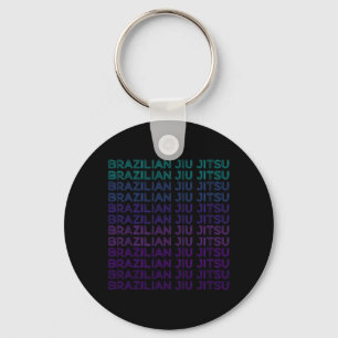 Braziliaans Jiu Jitsu BJJ Retro Sleutelhanger