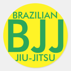 Braziliaans JIu Jitsu BJJ STicker