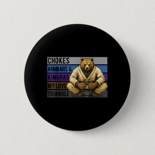Braziliaans Jiu Jitsu BJJ voor zwarte band BJJ rie Ronde Button 5,7 Cm