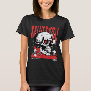 Braziliaans Jiu Jitsu __ Cool MMA-vechter Schedel T-shirt