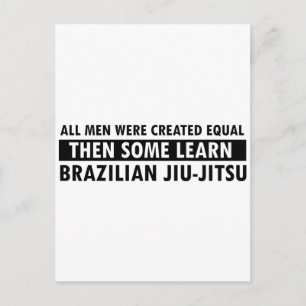 Braziliaans Jiu-Jitsu-design Briefkaart