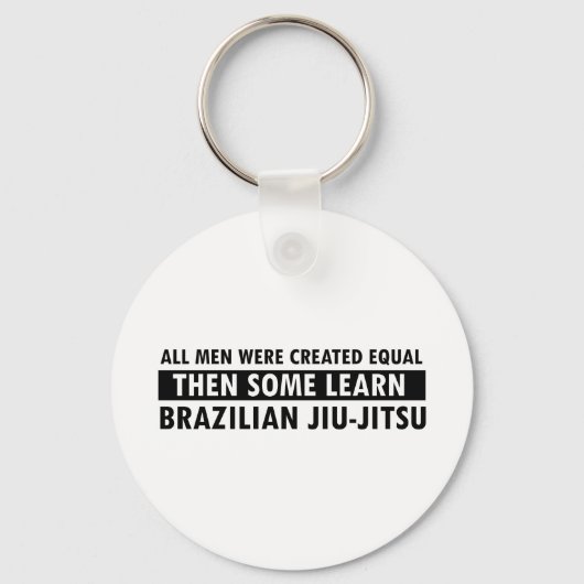 Braziliaans Jiu-Jitsu-design Sleutelhanger (Voorkant)