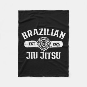 Braziliaans Jiu Jitsu Est 1925 BJJ Mannen Vrouwen Fleece Deken