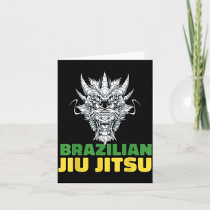 Braziliaans Jiu Jitsu Grappling - MMA BJJ Draak Kaart