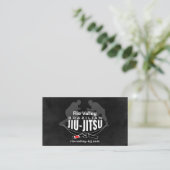 Braziliaans Jiu-Jitsu-instructeur Visitekaartje (Staand voorkant)