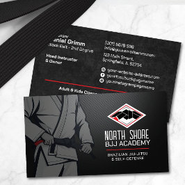 Braziliaans Jiu-Jitsu-instructeur Visitekaartje