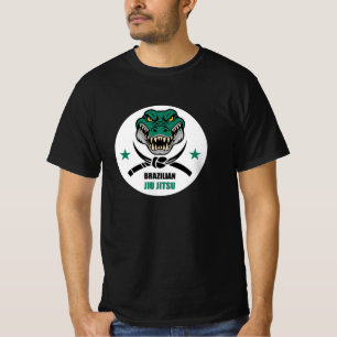 Braziliaans Jiu Jitsu Krokodil Vechters BJJ T-shirt