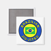 Braziliaans Jiu Jitsu Magneet (Voorkant / Achterkant)