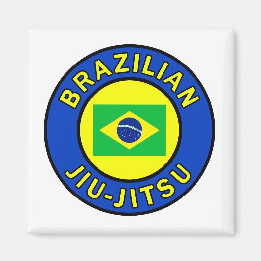 Braziliaans Jiu Jitsu Magneet (Voorkant)