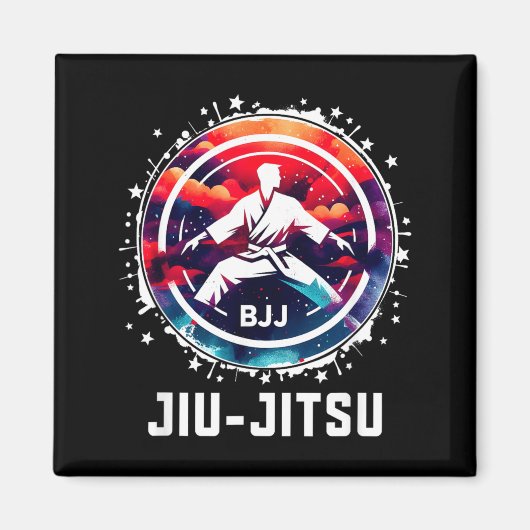 Braziliaans Jiu Jitsu Magneet (Voorkant)