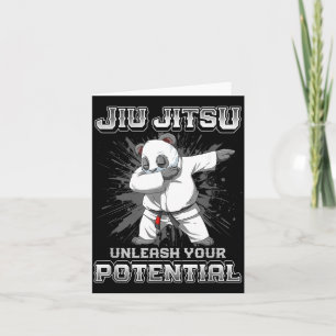 Braziliaans Jiu Jitsu MMA en Grappling BJJ Dabbing Kaart