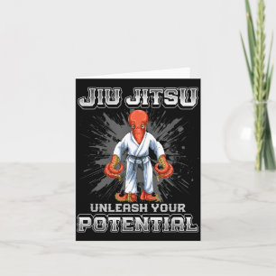 Braziliaans Jiu Jitsu MMA en Grappling BJJ Octopus Kaart