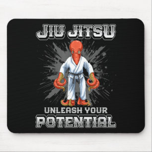 Braziliaans Jiu Jitsu MMA en Grappling BJJ Octopus Muismat