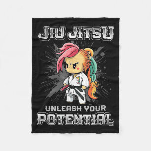 Braziliaans Jiu Jitsu MMA en Grappling BJJ Schatti Fleece Deken