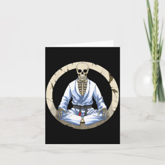 Braziliaans Jiu Jitsu Skelet Kaart