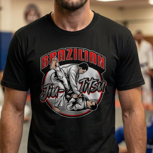 Braziliaans Jiu-Jitsu Vechtkunst T-shirt