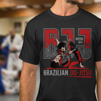 Braziliaans Jiu-Jitsu Vechtkunst T-shirt