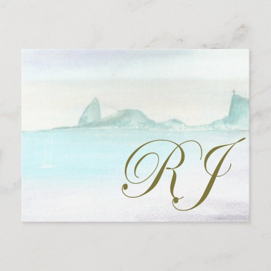 Braziliaans landschap briefkaart (Voorkant)