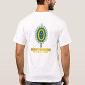Braziliaans Leger Embleem Shirten T-shirt (Achterkant)