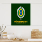Braziliaans leger Emblem Poster (Keuken)