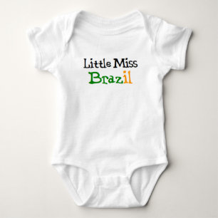 Braziliaans little miss baby body romper