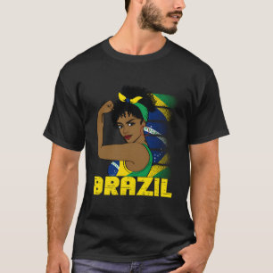 Braziliaans Meisje Brazilië Meisje Chica Brasil T-shirt